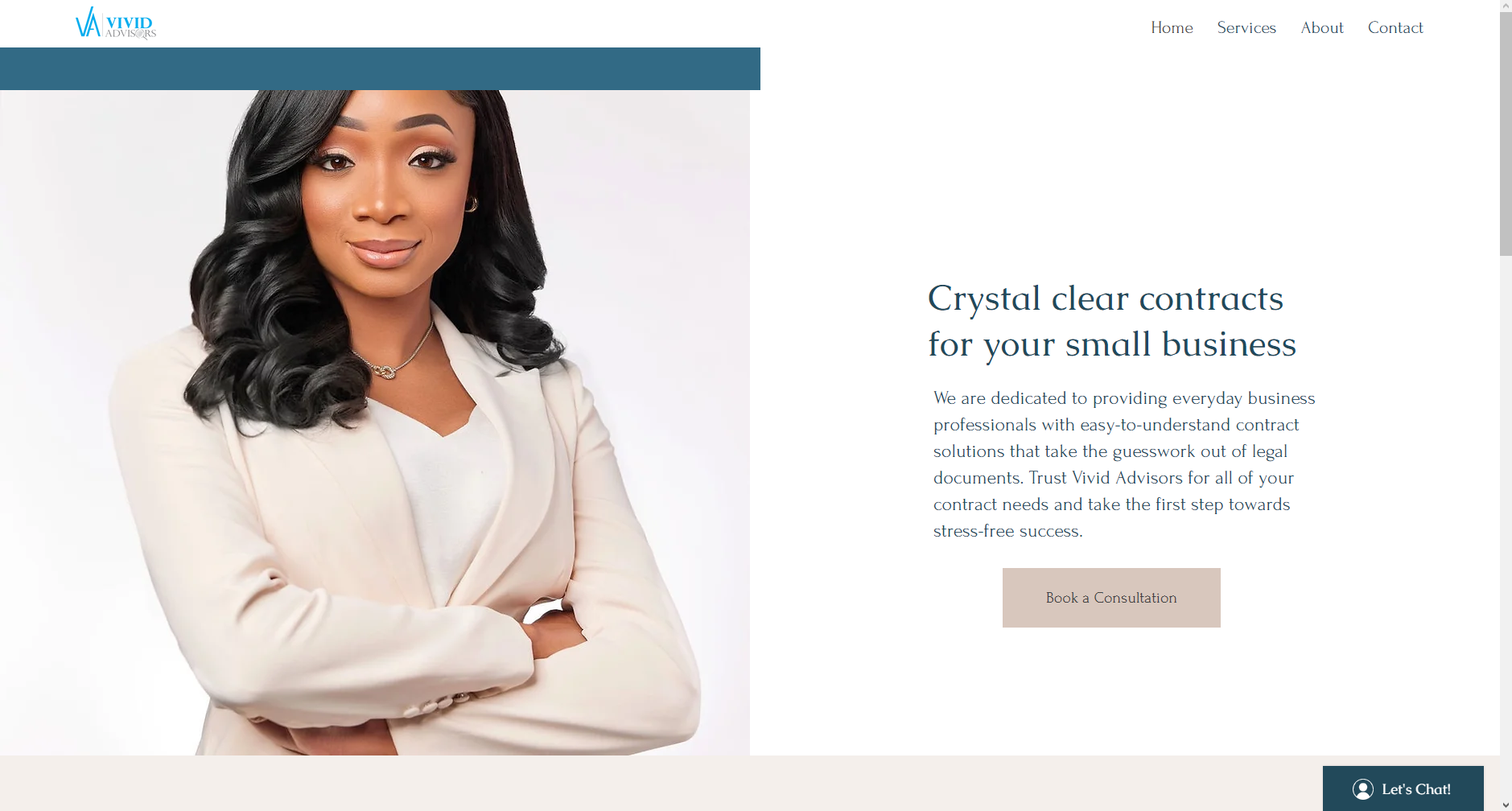 Vivid Advisors LLC - Portfolio Project by Jason Addy