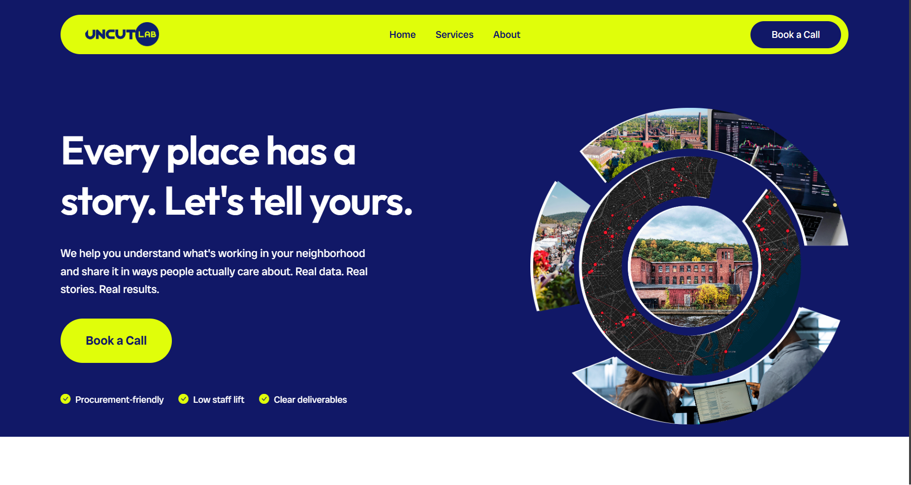 Uncut Lab - Portfolio Project by Jason Addy